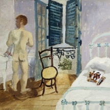 NGS – Christopher Wood, Nude Boy in a Bedroom